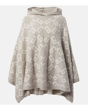 givenchy sweater poncho cape hood|Givenchy Sweatshirts and Hoodies for Women .